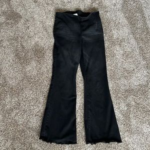 Women’s black high rise flare jeans